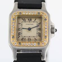 Thumbnail von Cartier Santos Santos//Diamond Bezel//Ref.1057930//#725