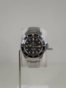  Rolex Submariner (No Date) Meter First 5513 Zinc Sulphide Puffy Lume! 