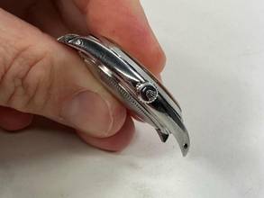 Thumbnail von Tudor Oyster Prince Automatic Ref. 7965 / y. 1959 Caseback engraved / Gute Hoffnungshütte Jubiläumsuhr