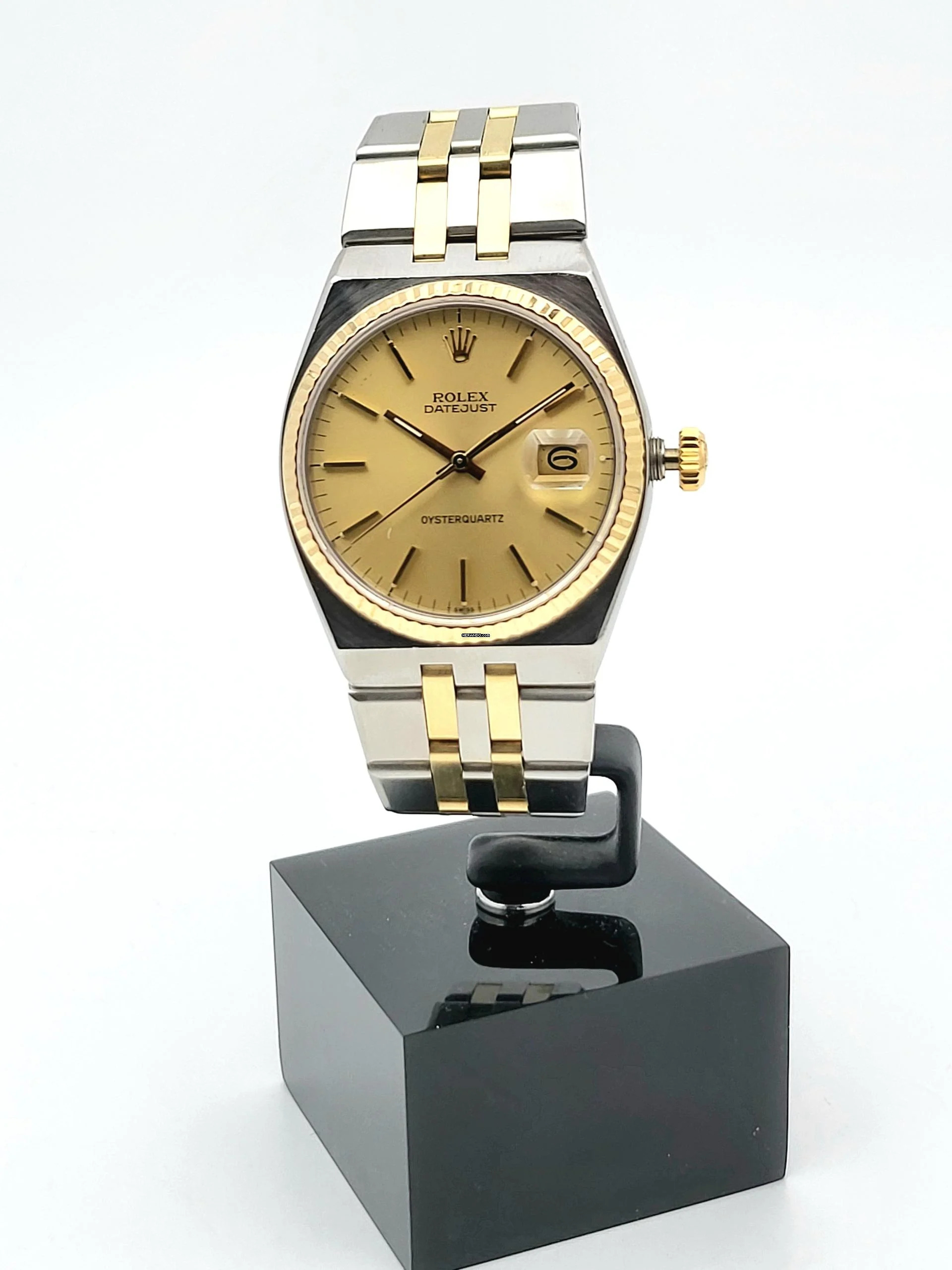 Rolex Datejust Oysterquartz 36 steel gold