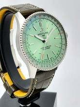 Thumbnail von Breitling Navitimer Automatic 36 green dial new Full Set 2024 </h1>