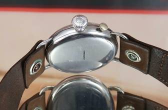 Thumbnail von Heuer SUPER RARE OVERSIZE PILOT'S CHRONO FROM THE 30'S VINTAGE