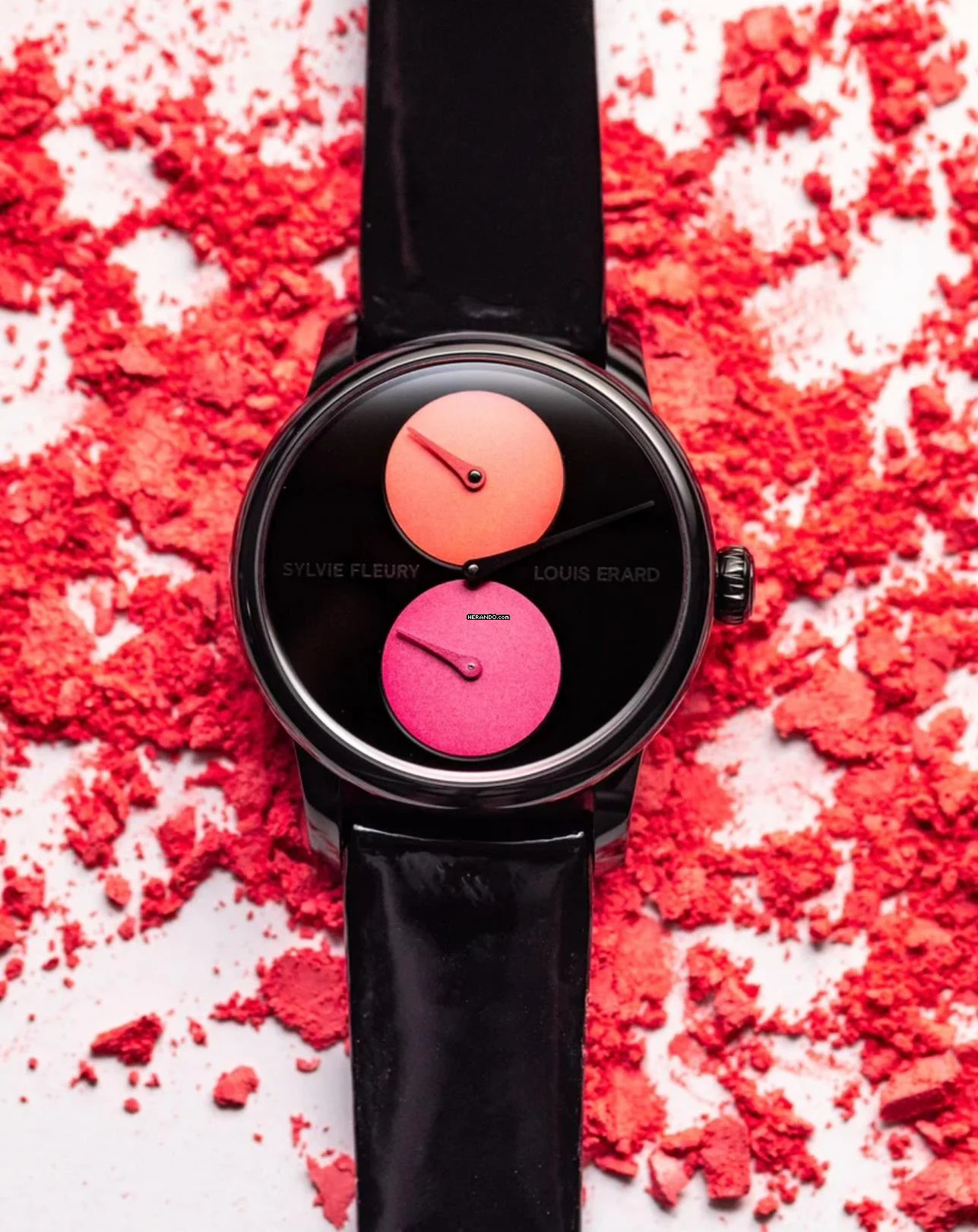 Louis Erard LE RÉGULATEUR LOUIS ERARD X SYLVIE FLEURY PALETTE OF SHADOWS