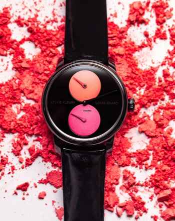  Louis Erard LE RÉGULATEUR LOUIS ERARD X SYLVIE FLEURY PALETTE OF SHADOWS 