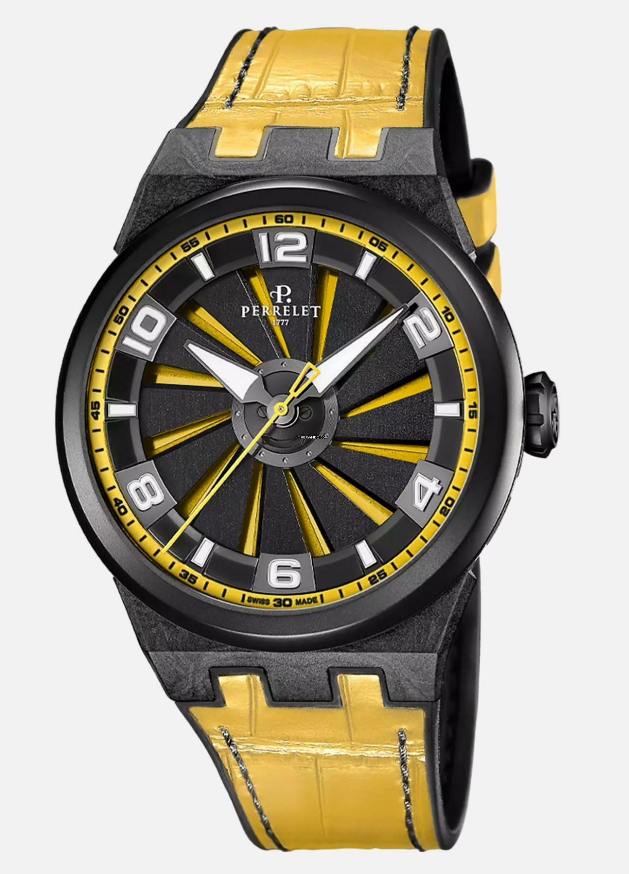 Perrelet Turbine Carbon available in 5 different colors decide the color you want