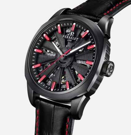  Perrelet Turbine Urban Skeleton optional in blau und grün 