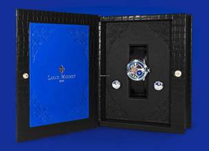 Thumbnail von Louis Moinet Tempograph NEO Onyx optional Lapis Lazuli blue