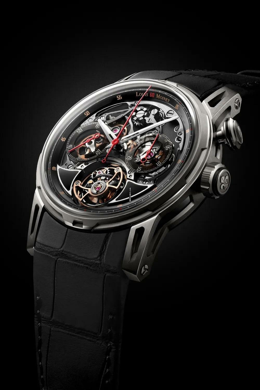 Louis Moinet Impulsion Tourbillon Chronograph Titanium