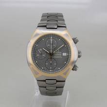 Thumbnail von Omega Seamaster Polaris Chronograph Polaris 120m Automatik Titan/Gold Ø 42 mm </h1>
