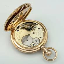 Thumbnail von A. Lange & Söhne 150g 18k Louis XV. Renaissance Savonette Taschenuhr ¼ Repetition Orign Box 1882 </h1>