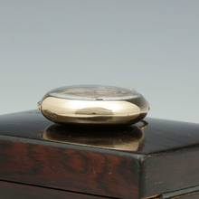 Thumbnail von Haas Nevaux & Cie. 18k. Gold Taschenuhr 36j Minutenrepetition Split-Sekunde Chronograph und Box 1905