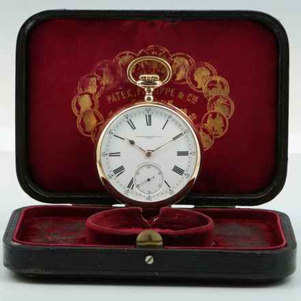  Patek Philippe Gondolo Mint 56mm Chronometro Gondolo 18k Gold mit Original-Box um 1914. Full Set Box und Papiere 