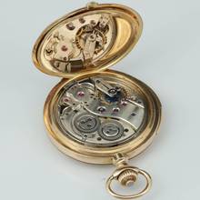 Thumbnail von unbekannt Anker-Chronometer 14k Gold mit Minuten Repetition in feine Qualität seltenes Werk 1920