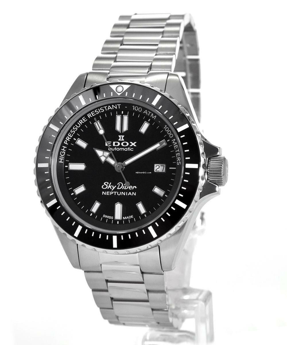 Edox SkyDiver Neptunian Automatic