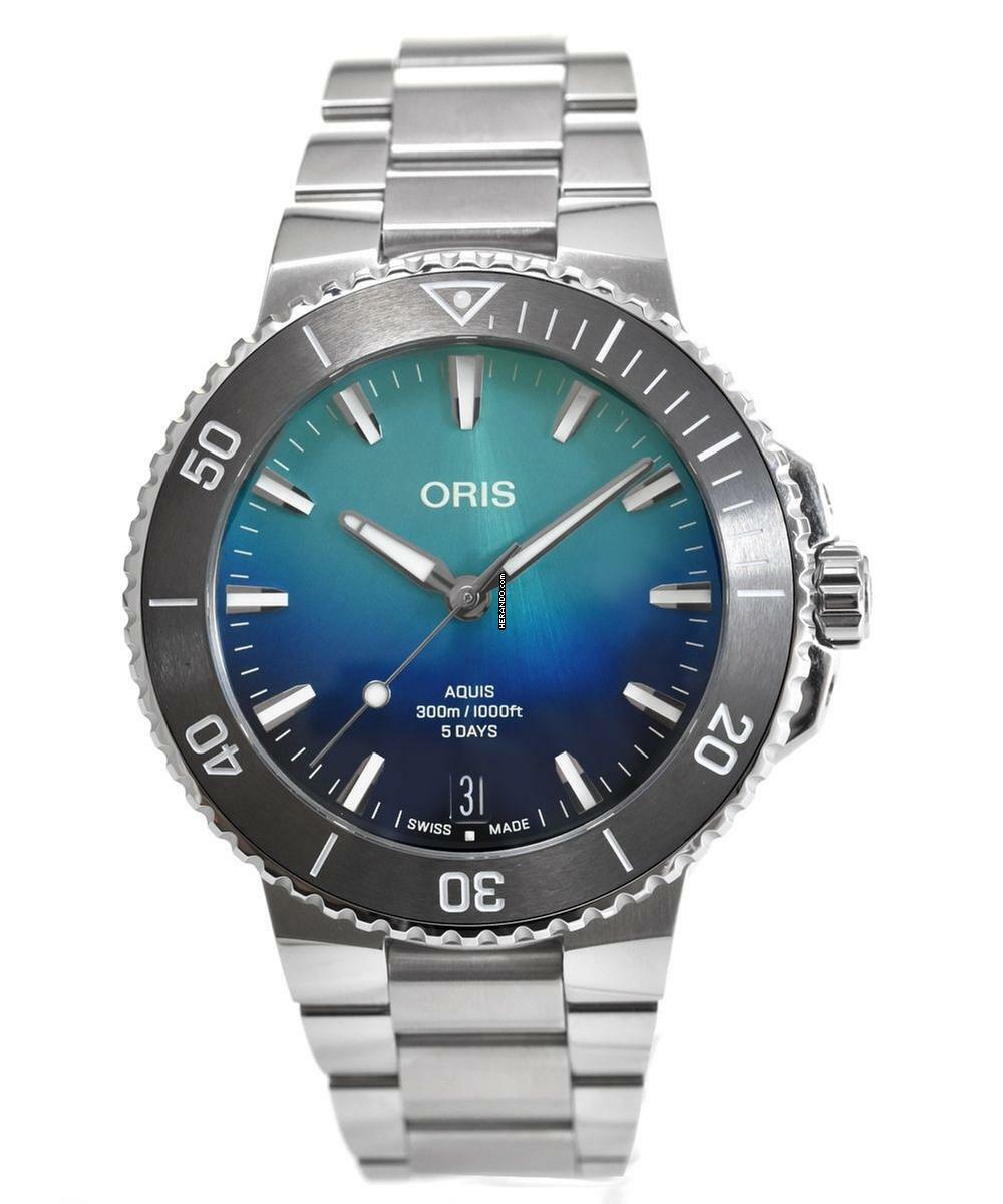 Oris Aquis Great Barrier Reef Calibre 400 Limited Edition IV Ref. 01 400 7790 4185-Set