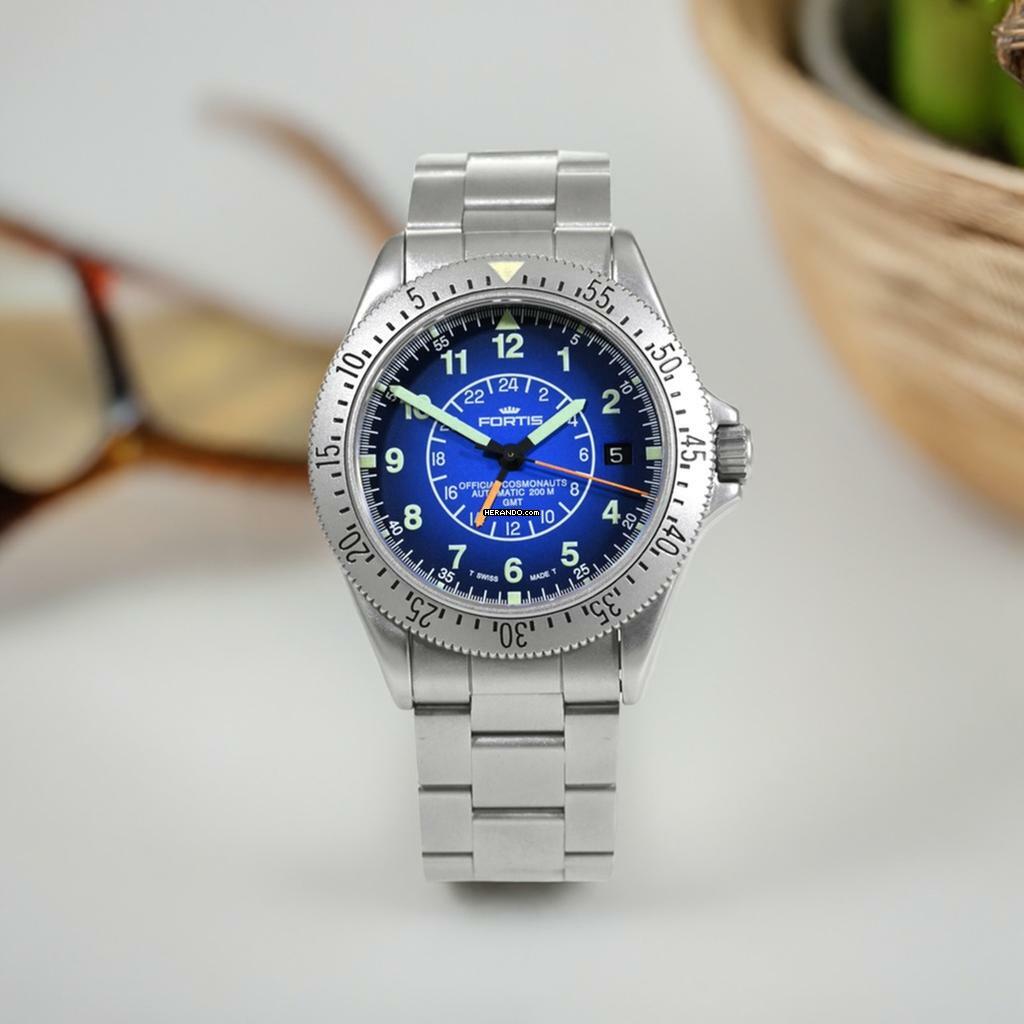 Fortis Official Cosmonauts GMT Ref. 611.22.15 - Selten