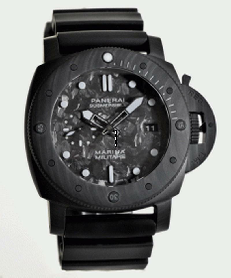 Panerai Submersible Marina Militare Carbotech Ref. PAM02979