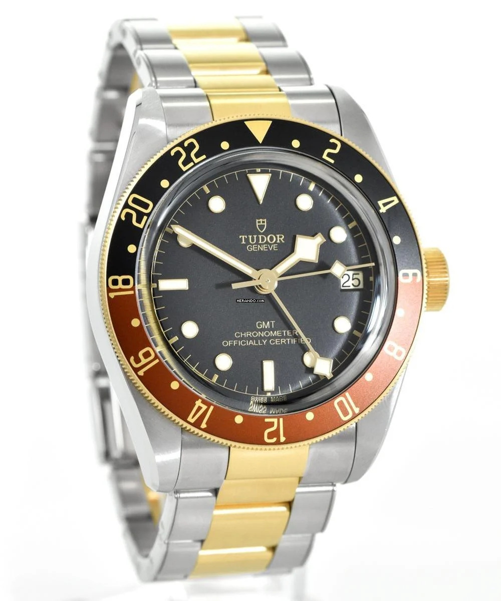 Tudor Black Bay GMT S&G Ref. M79833MN-0001 </h1>