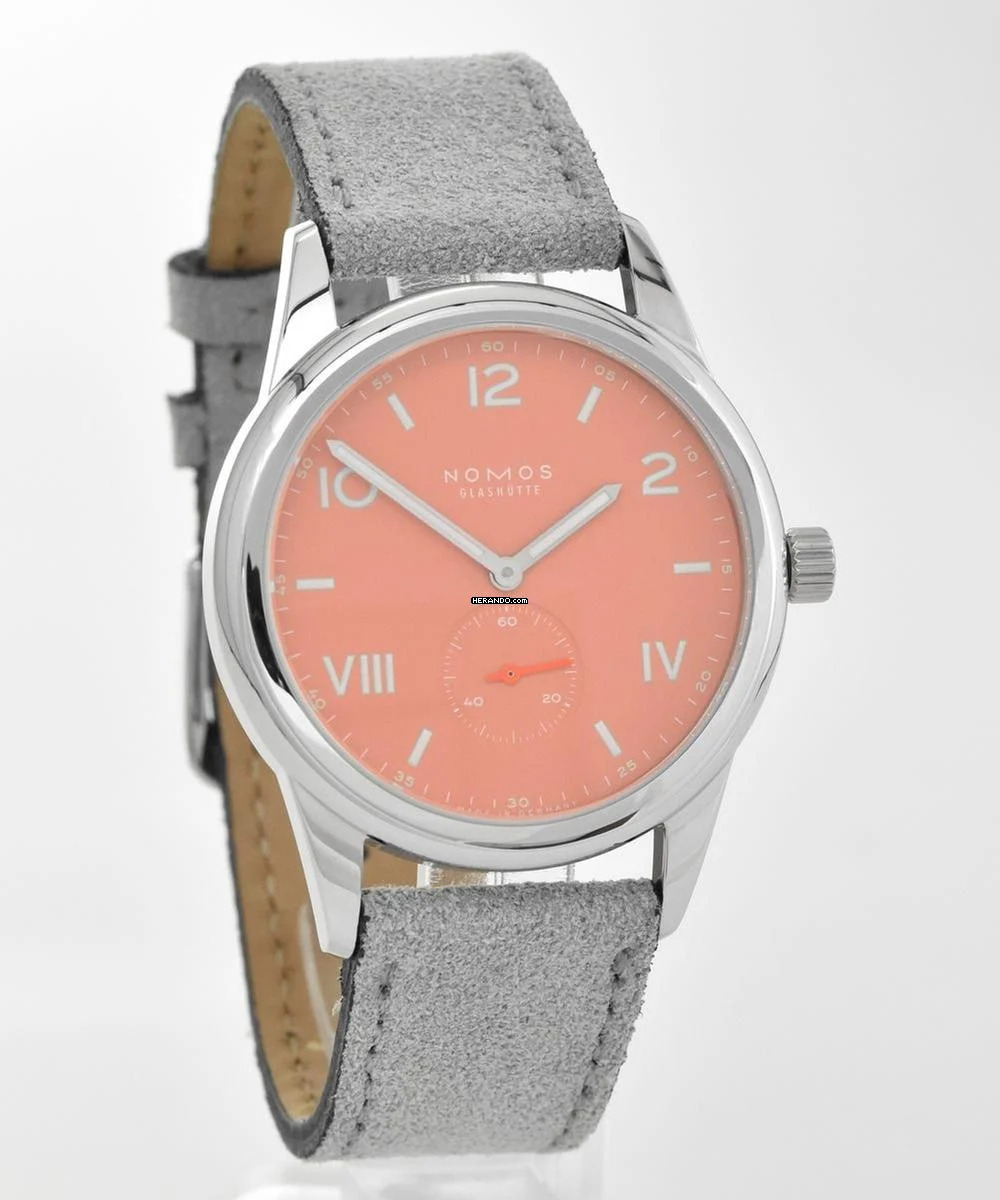 NOMOS Club Campus 38 CREAM CORAL Ref. 725