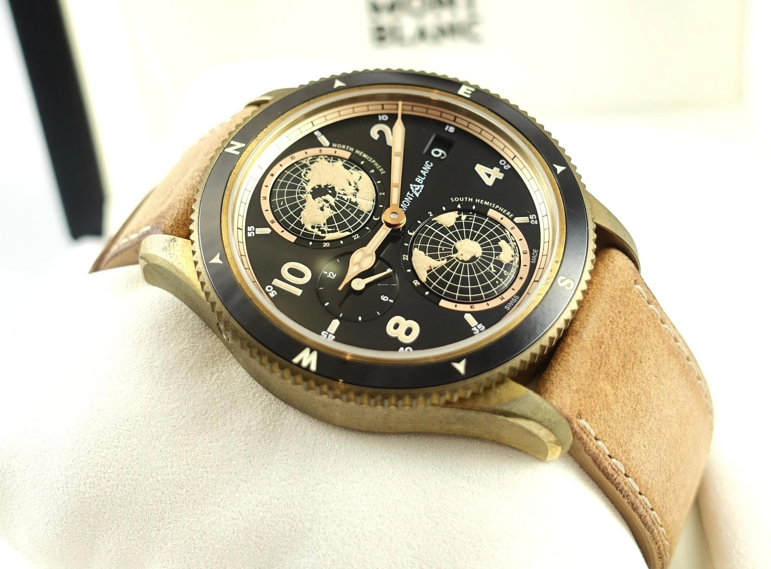 Montblanc 1858 Geosphere Limited Edition Bronze MB117840