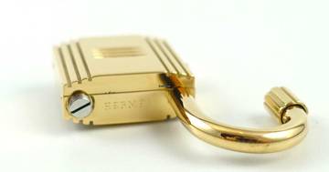 Thumbnail von Hermès Kelly Lock 18Krt. Gelbgold Brillanten