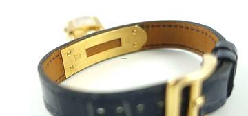 Thumbnail von Hermès Kelly Lock 18Krt. Gelbgold Brillanten