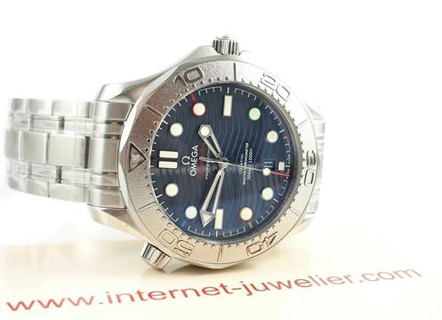  Omega Seamaster Diver 300 M Beijing 2022 