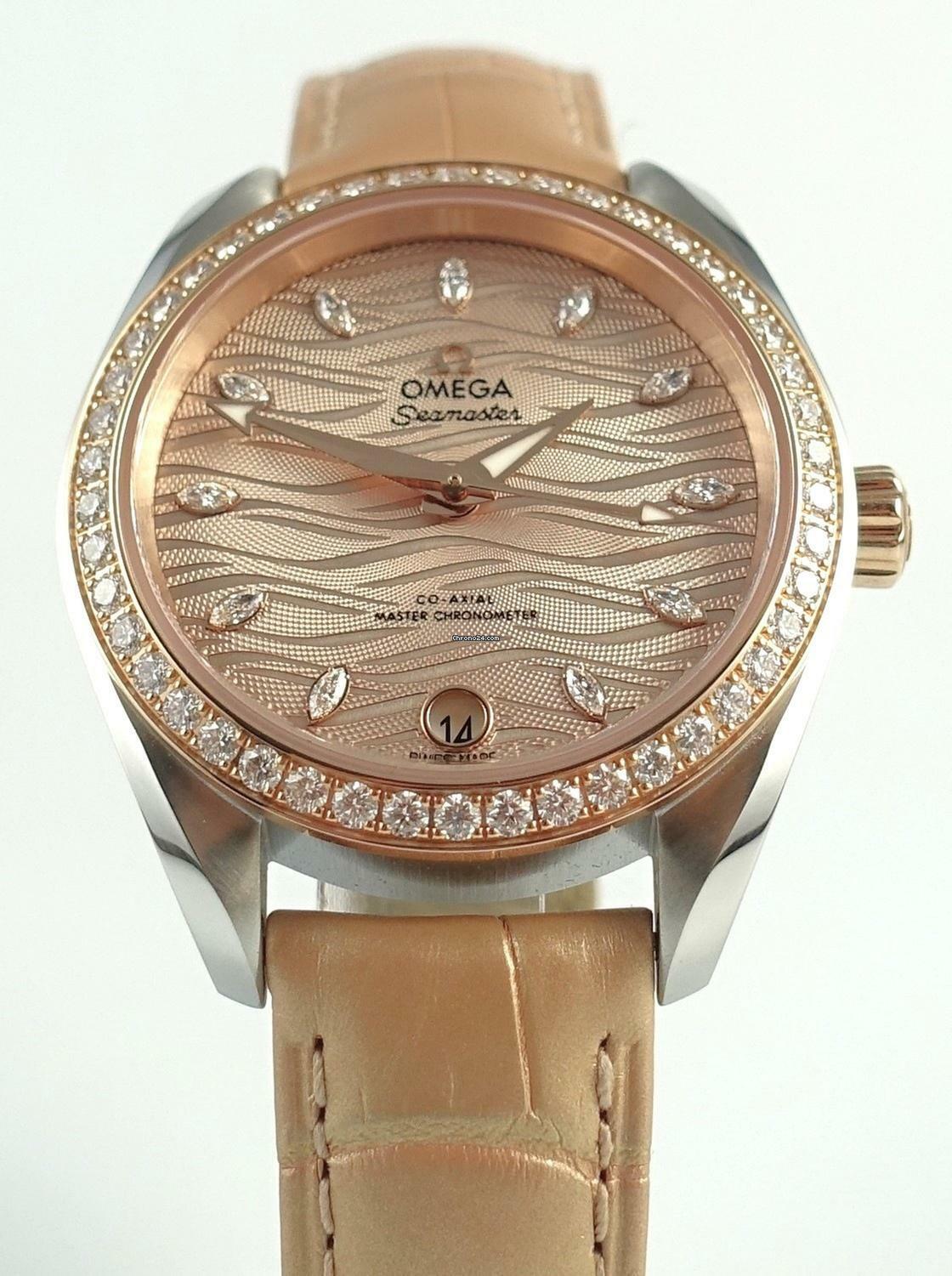 Omega Seamaster Aqua Terra 150m Stahl/Gold Brillanten