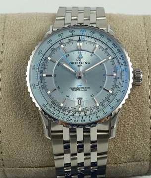  Breitling Navitimer GMT Automatic Gmt 41 Ice Blue 