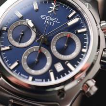 Thumbnail von Ebel 1911 Chronograph Blue Dial </h1>