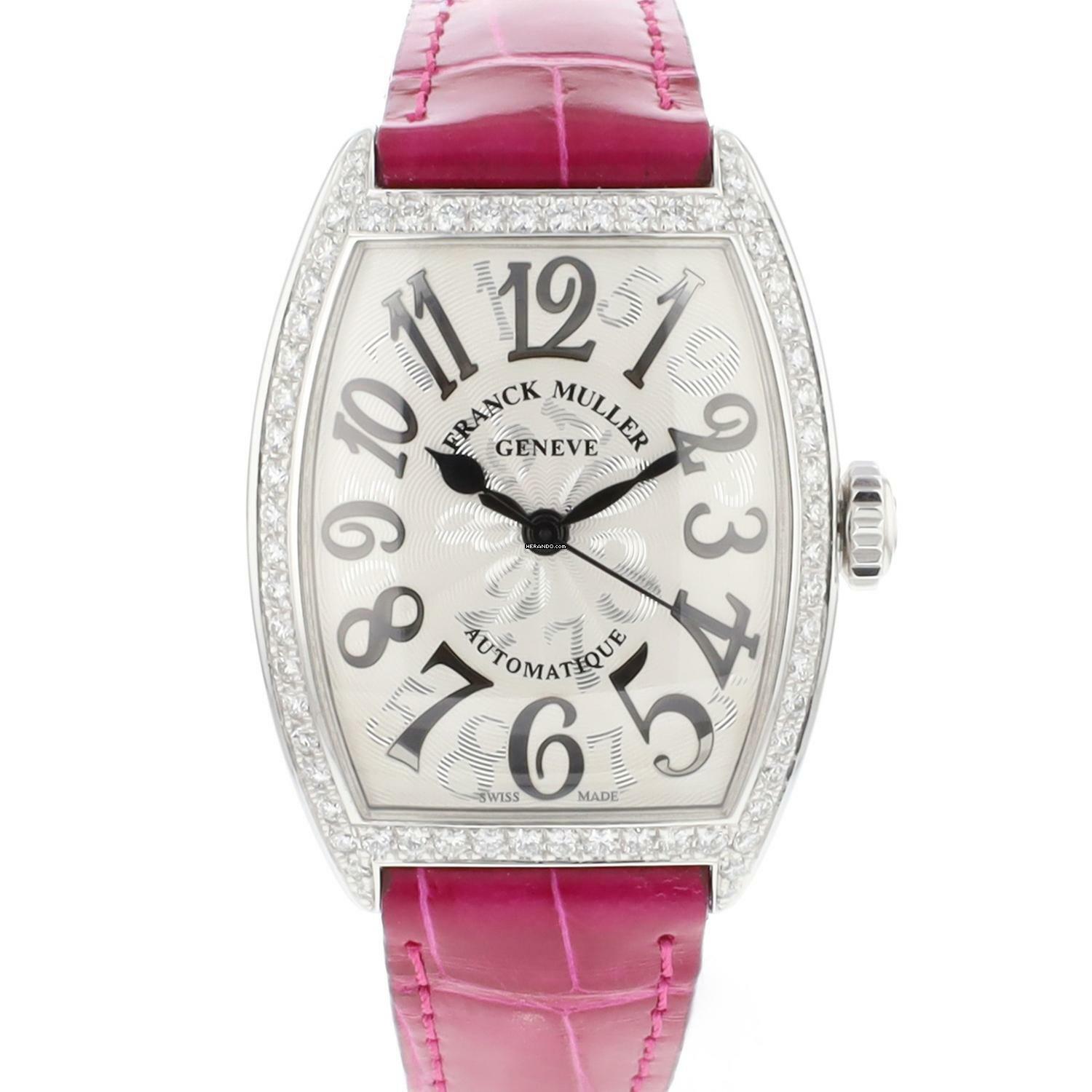 Franck Muller Cintrée Curvex Diamonds NEW </h1>