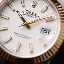 Thumbnail von Rolex Datejust 41 Steel Gold Oyster Fluted White Dial NEW '23 </h1>