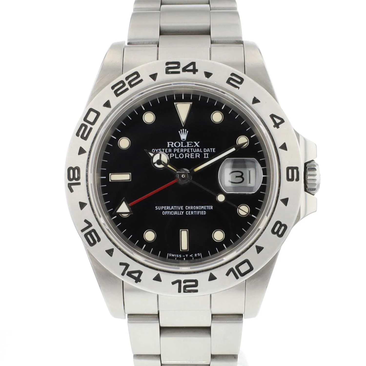 Rolex Explorer II Black Spider Dial </h1>