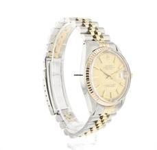Thumbnail von Rolex Datejust 36 Steel Gold Jubilee Fluted Linen Dial </h1>