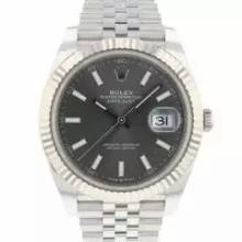 Thumbnail von Rolex Datejust 41 Jubilee Fluted Rhodium NEW 2025