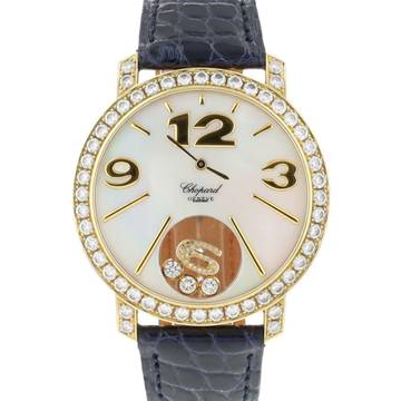  Chopard Happy Diamonds Time Yellow Gold MoP Dial </h1> 