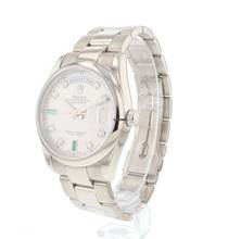 Thumbnail von Rolex Day-Date 36 White Gold Silver Diamond Baguette Dial </h1>