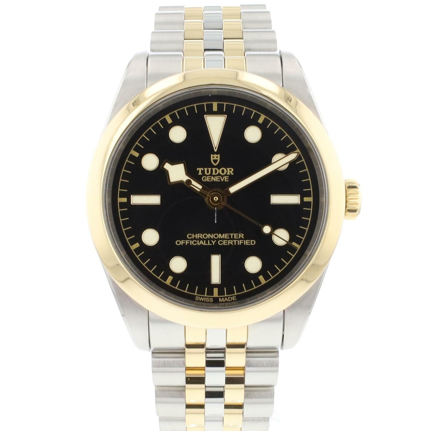 Tudor Black Bay 36 Steel Gold Black Dial </h1>