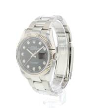 Thumbnail von Rolex Datejust 36 Fluted Oyster Black Diamond Dial </h1>