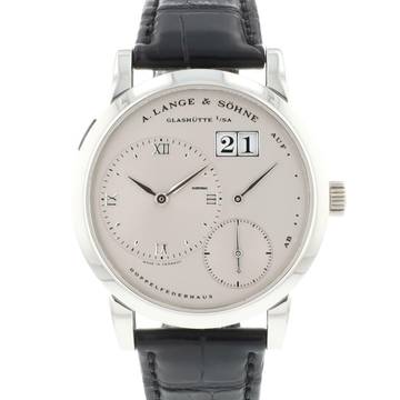  A. Lange & Söhne Lange 1 Platina Silver Dial </h1> 