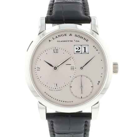  A. Lange & Söhne Lange 1 Platina Silver Dial </h1> 