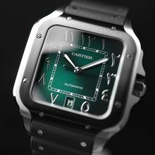 Thumbnail von Cartier Santos De Cartier Large Green Arabic Dial NEW 2025 </h1>