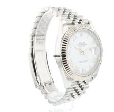 Thumbnail von Rolex Datejust 41 Fluted Jubilee White Roman Dial </h1>