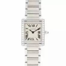 Thumbnail von Cartier Tank Française PM Steel Factory Diamonds </h1>