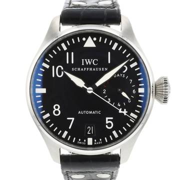  IWC Große Fliegeruhr Big Pilot 46MM 7-Days Steel Black Dial  