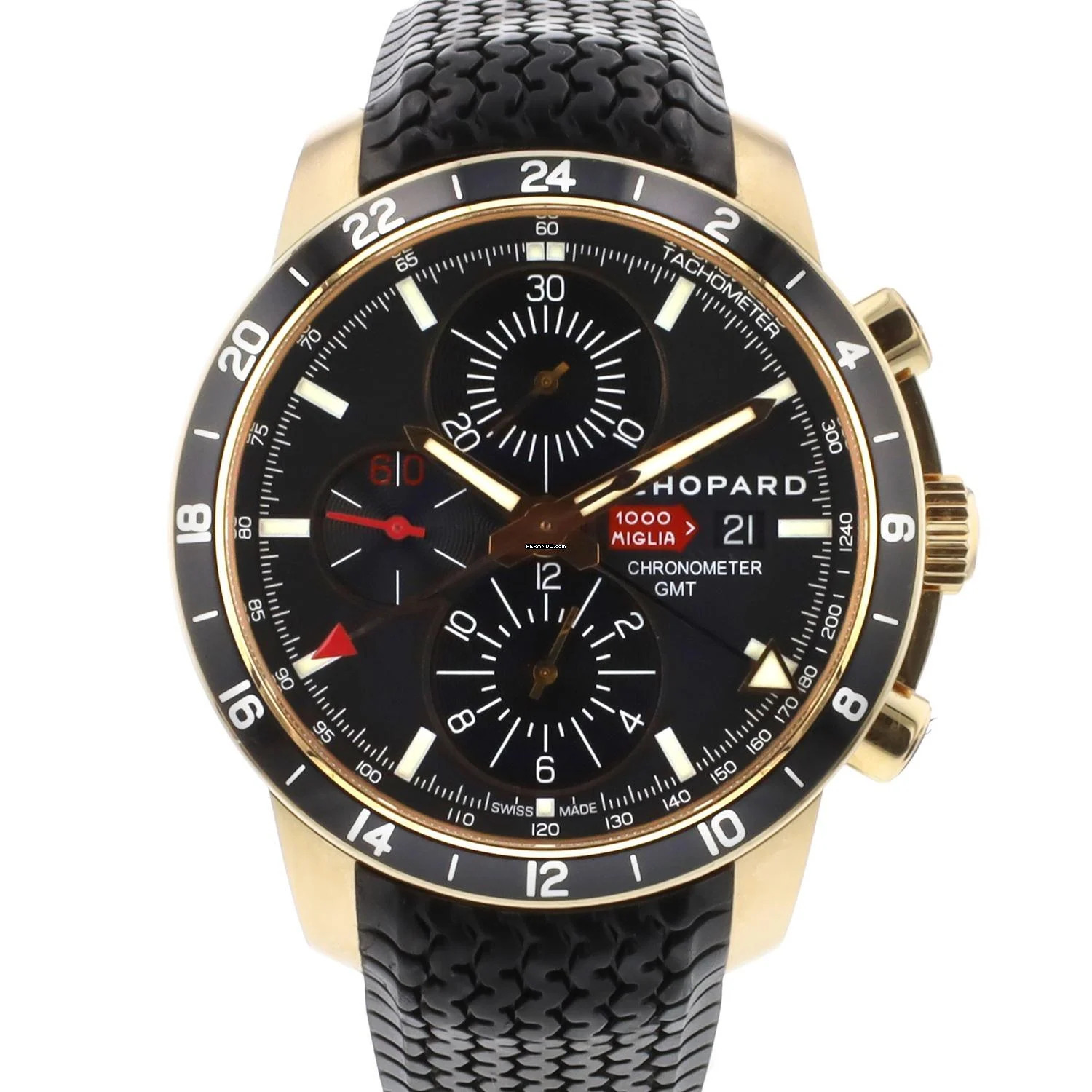 Chopard Mille Miglia Rose Gold GMT Chronograph Limited Edition </h1>