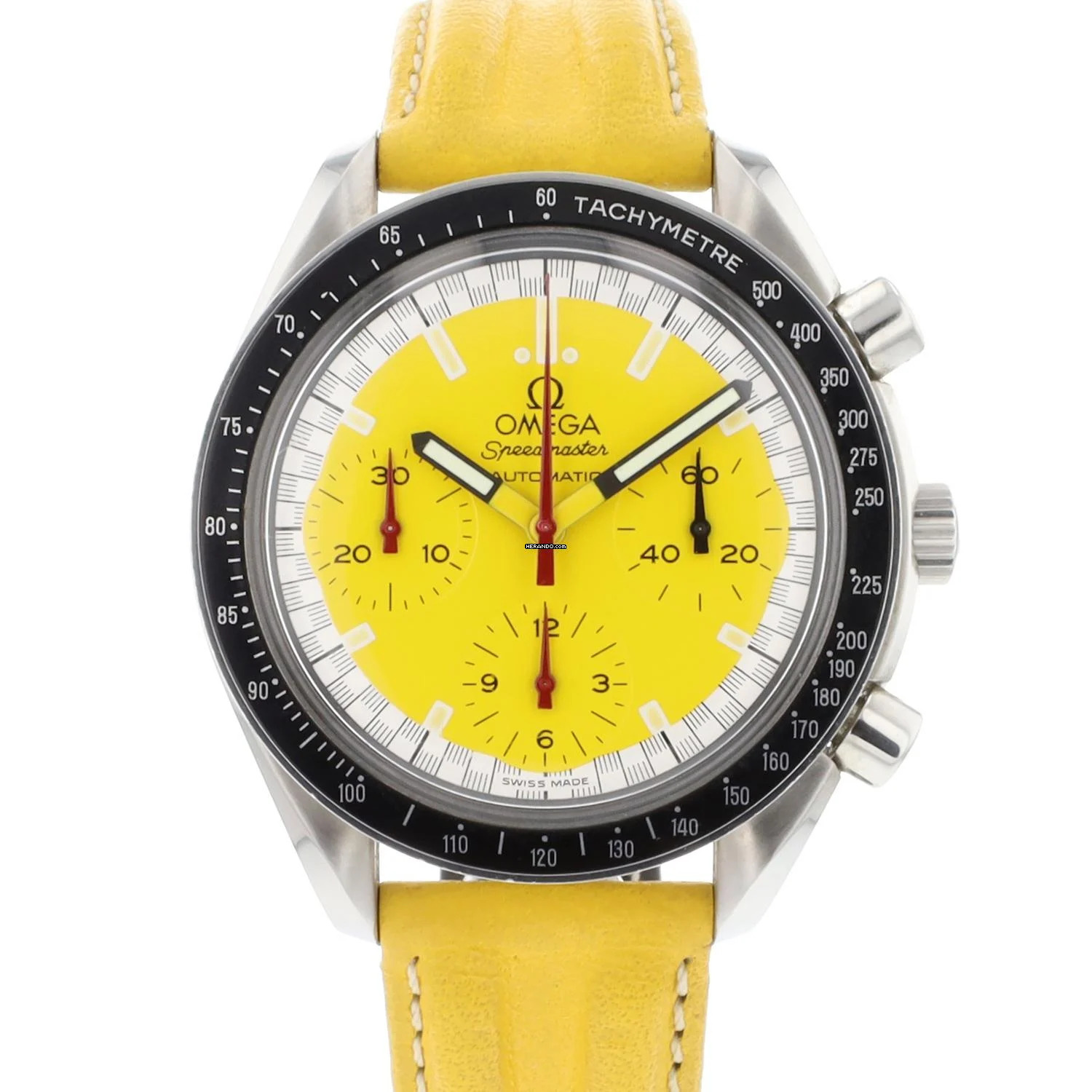 Omega Speedmaster Racing Automatic Michael Schumacher Yellow </h1>