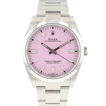  Rolex Oyster Perpetual 36 Candy Pink Dial NEW 2024 </h1> 