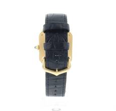 Thumbnail von Cartier Santos Dumont Yellow Gold Blue Dial </h1>