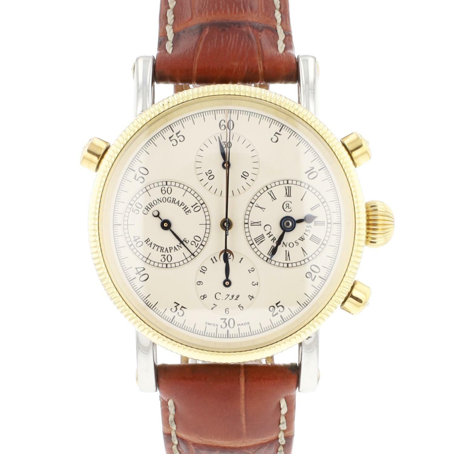 Chronoswiss Chronograph Rattrapante Gold/Steel </h1>